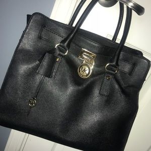 Michael Kors Large Black Hamilton Purse